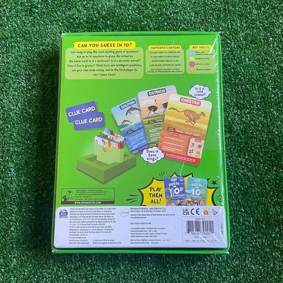 World of Animals Guess in 10 Skillmatics Educational Family Board Game NEW - Picture 4 of 8